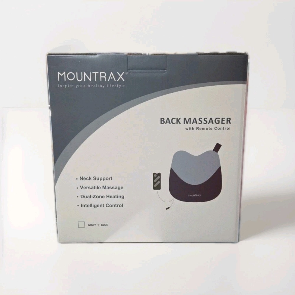 New Back Massager with Heat, Shiatsu Neck and Back Massager for Pain Relief